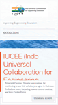 Mobile Screenshot of iucee.com